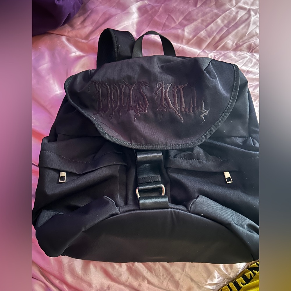 Ltd Dollskill Black On Black Backpack - image 2